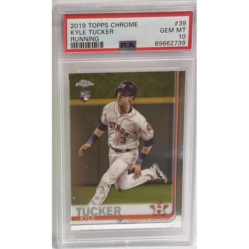 Kyle Tucker 2019 Topps Chrome #39 PSA 10
