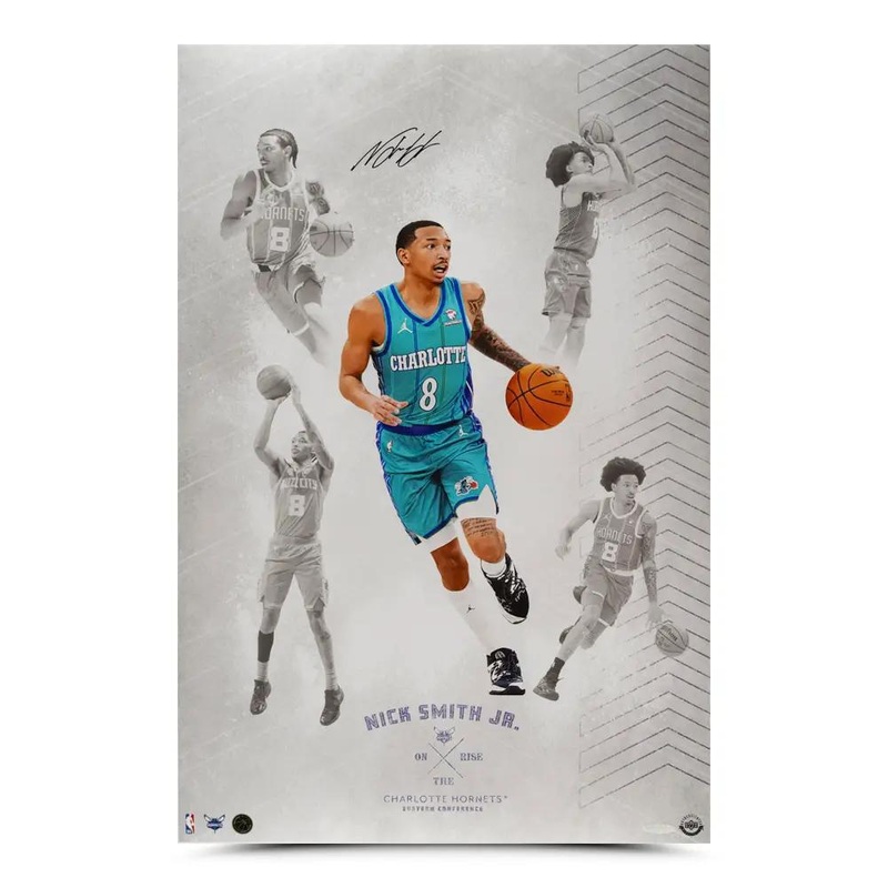 Autographed Photo: Nick Smith Jr – Charlotte Hornets