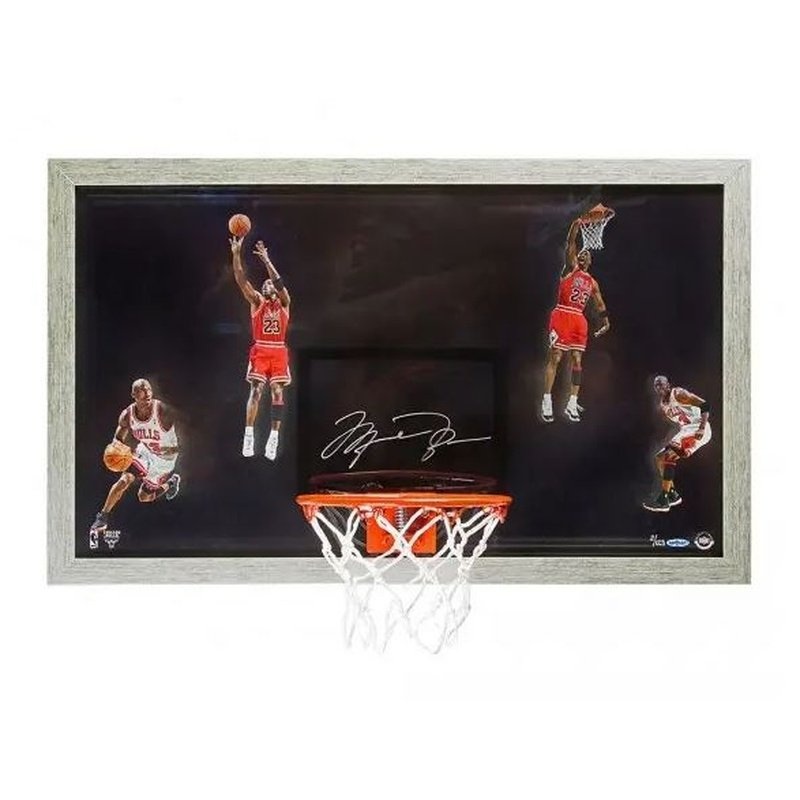 Autograph: Michael Jordan Winning Backboard – #d 14/123