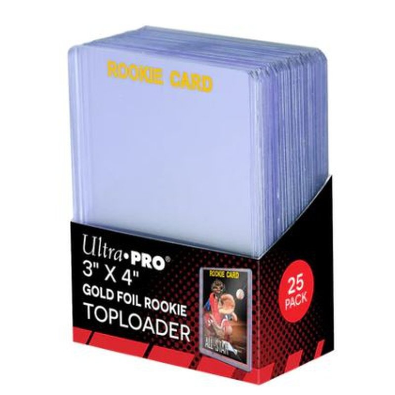 Top Loader: Ultra Pro – 3×4 – Rookie Gold