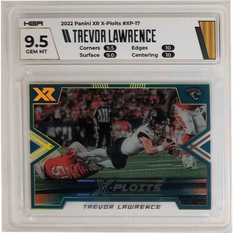 Trevor Lawrence 2022 Panini XR X-Ploits #XP-17 HGA 9.5