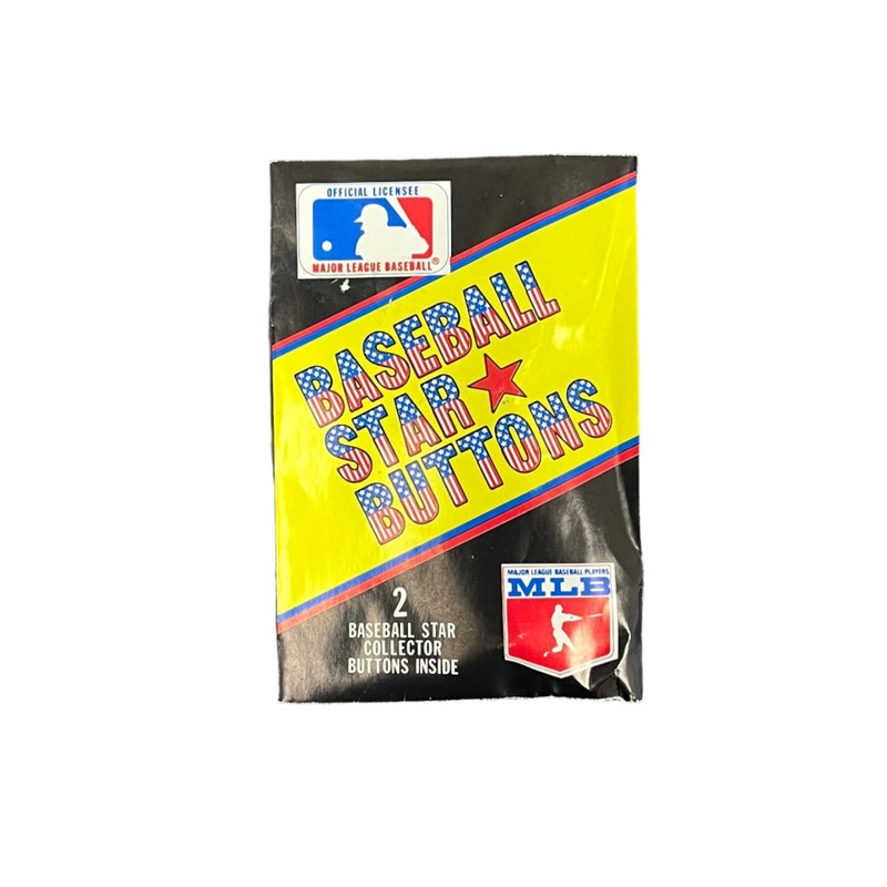 Vintage Baseball Star Buttons