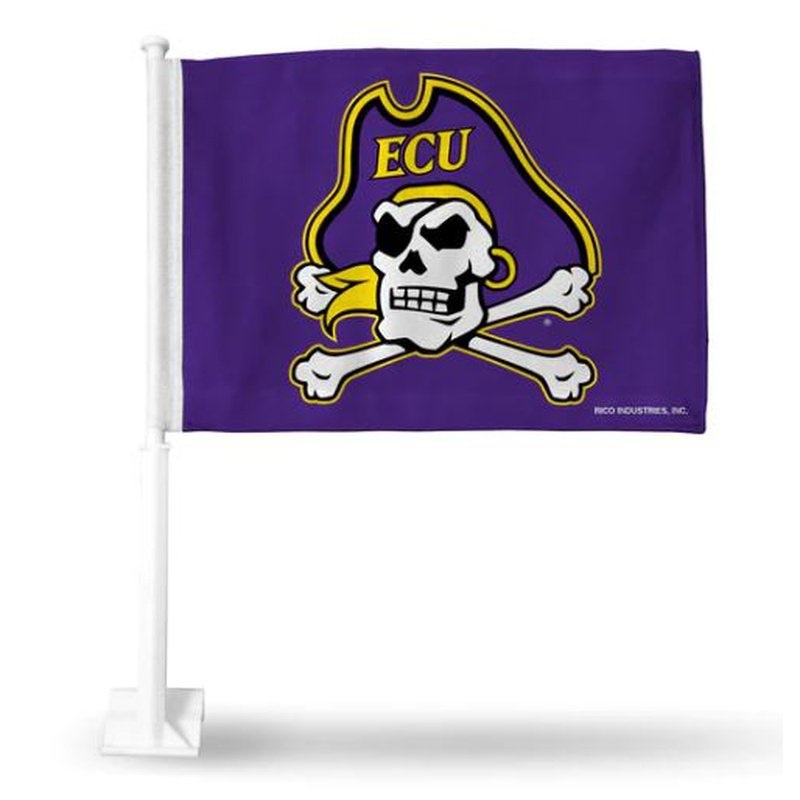 Car Flag: East Carolina Pirates – Double Sided