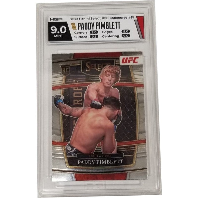 Paddy Pimblett 2022 Panini Select UFC Concourse #61 HGA 9