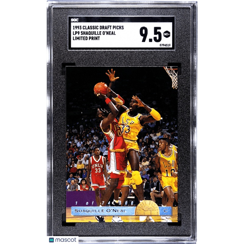 Shaquille O’Neal 1993 Classic Draft Picks #LP9 SGC 9.5