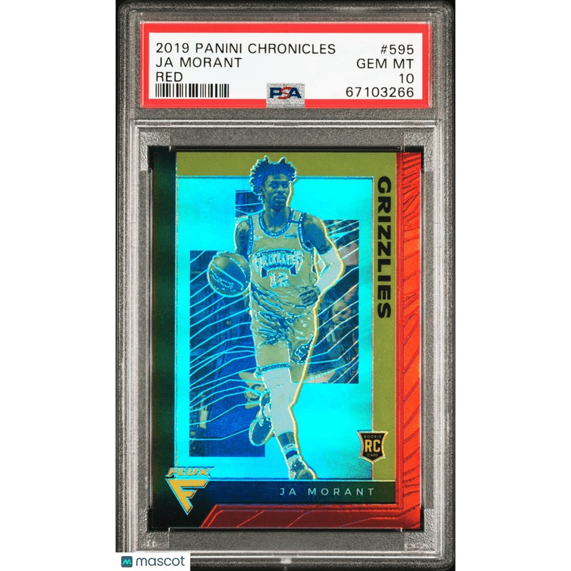 Ja Morant 2019 Panini Chronicles #595 PSA 10