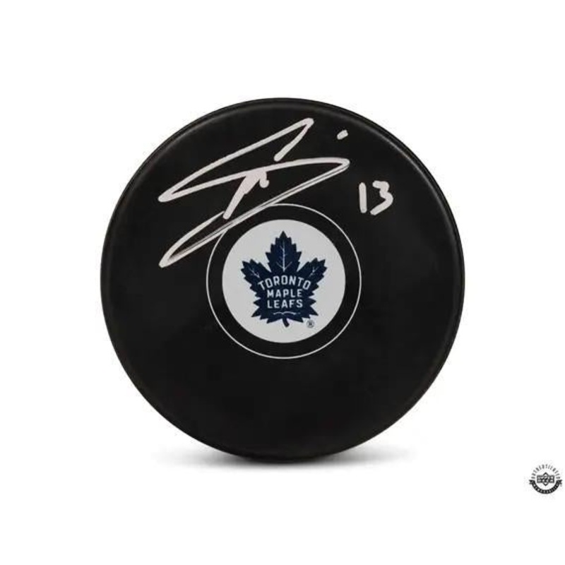 Autographed Puck: Mats Sundin – Toronto Maple Leafs