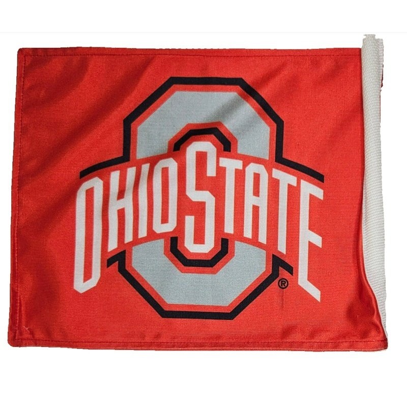 Car Flag: Ohio State Buckeyes