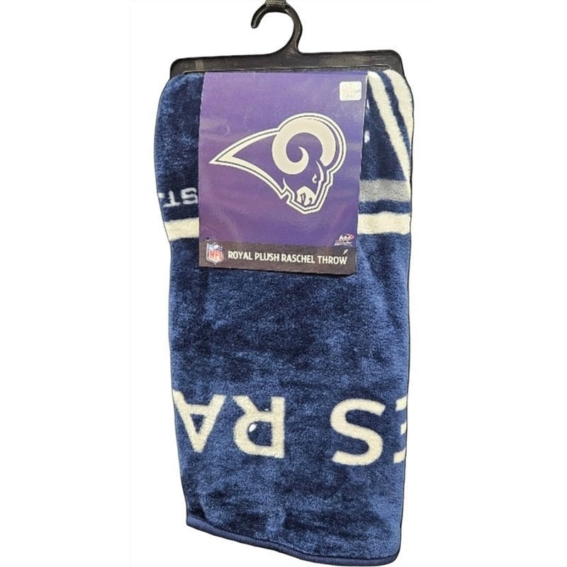 Blanket: LA Rams- 50×60, Plush