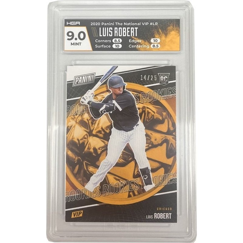 Luis Robert 2020 Panini The National VIP #LR HGA 9.0