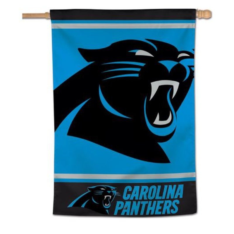 Vertical Flag: Carolina Panthers 28″x40″