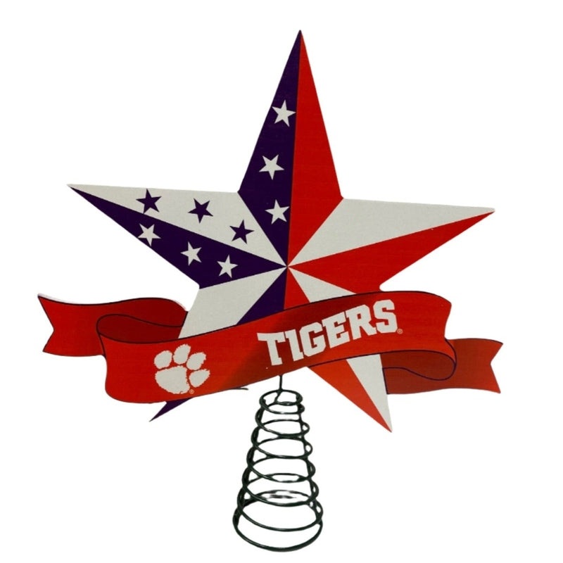 Tree Topper: Clemson Tigers