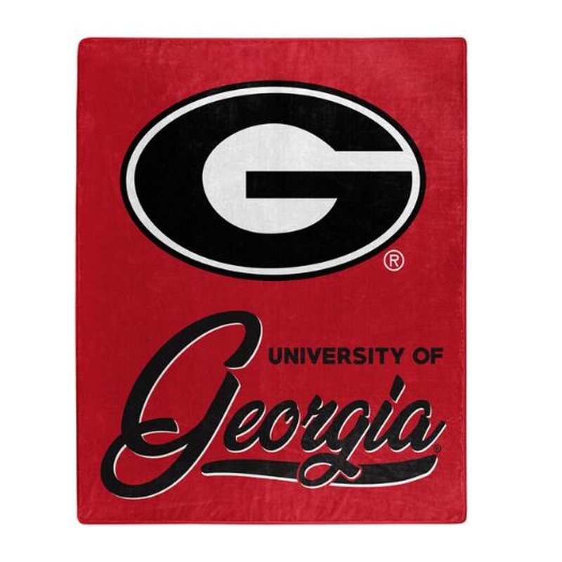 Blanket: Georgia Bulldogs 50×60 Raschel Signature Design