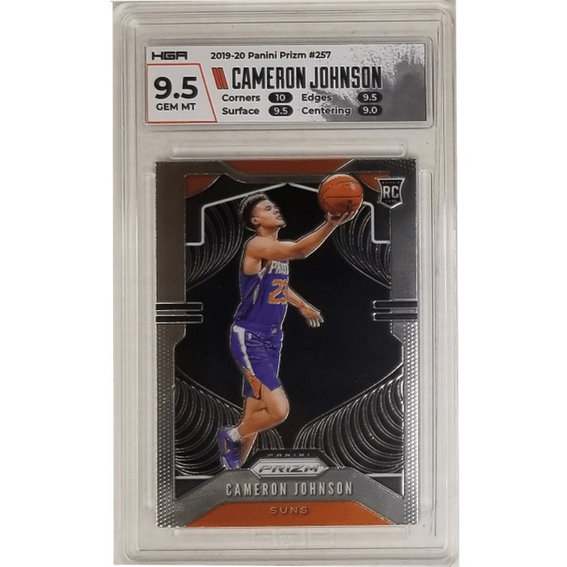 Cameron Johnson: 2019-20 Panini Prizm #257 HGA 9.5