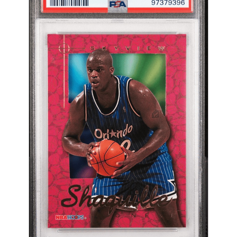 Shaquille O’Neal 1995 Hoops Skyview #SV8 PSA 8