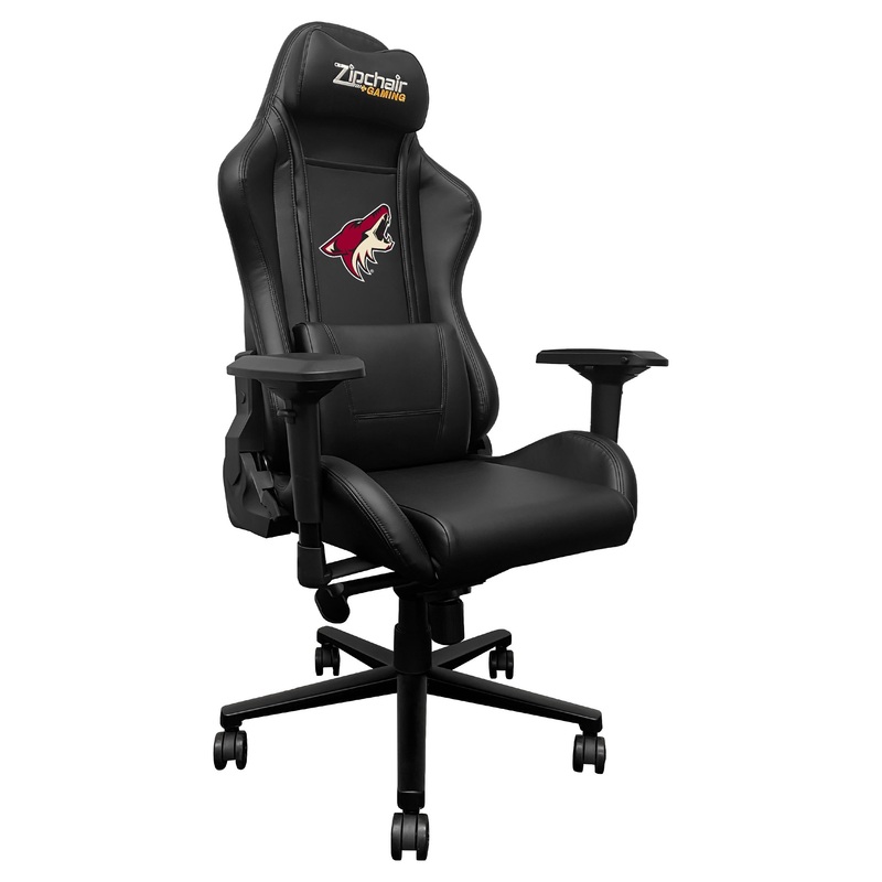 Xpression Pro Gaming Chair with Arizona Coyotes Third Jersey Logo
