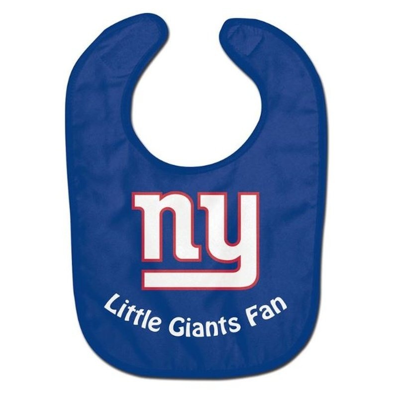 Baby Bib: New York Giants – Little Giants Fan – Blue