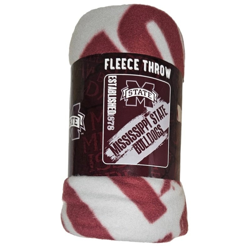 Blanket: Mississippi State- 50×60, Fleece