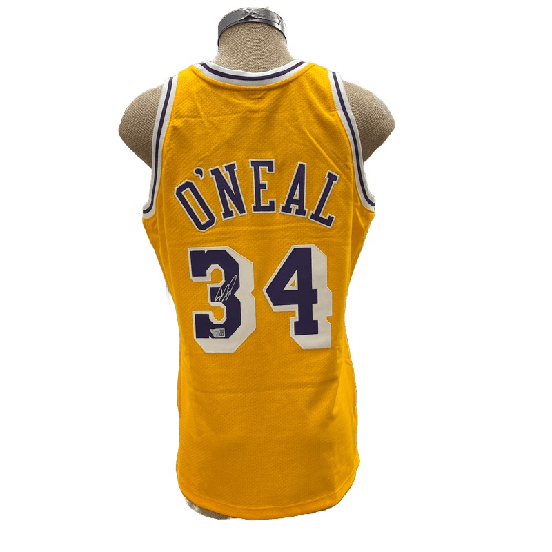 Autograph Basketball Jersey: Shaquille ONeal – Lakers