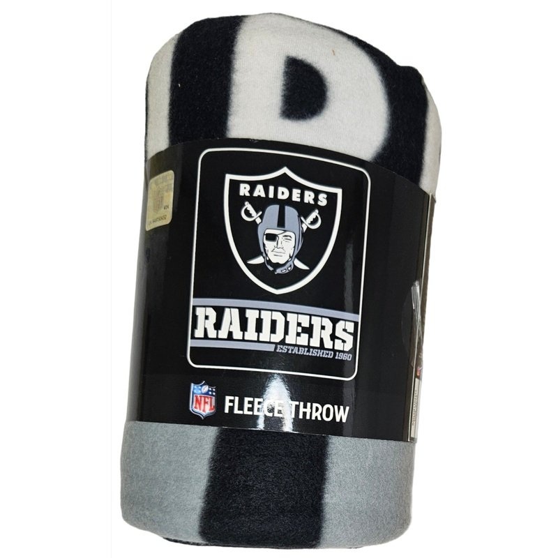 Blanket: Oakland Raiders- 50×60, Fleece