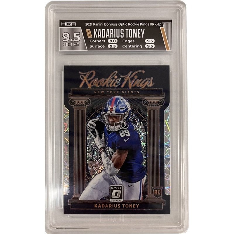 Kadarius Toney – 2021 Panini Donruss Optic Rookie Kings #RK-12 HGA 9.5