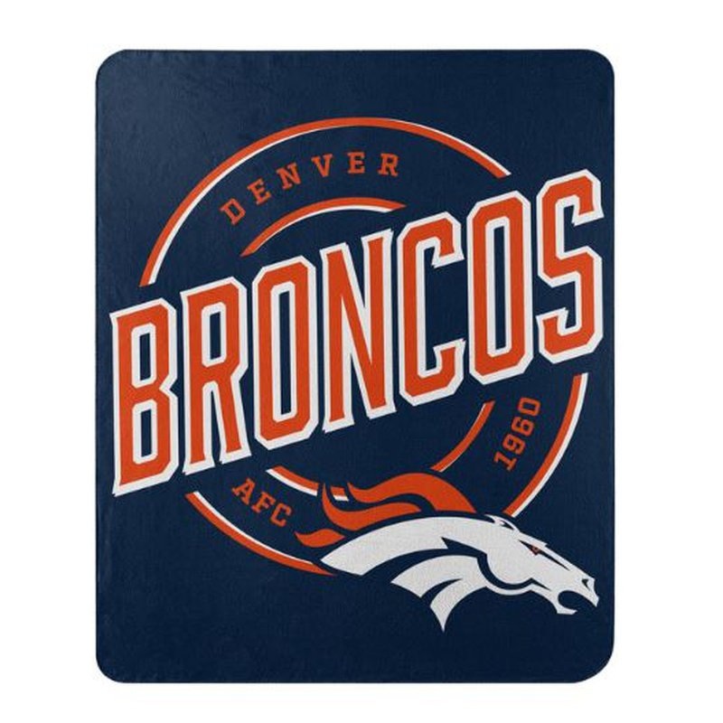 Blanket: Denver Bronco – 50×60 Fleece