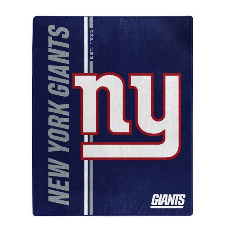 Blanket: New York Giants 50×60 Raschel Restructure Design