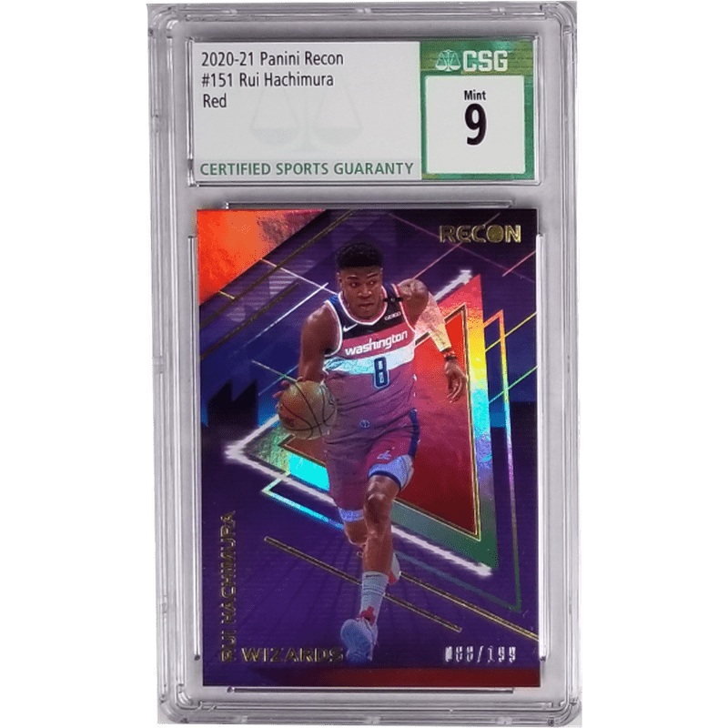 Rui Hachimura 2020-21 Panini Recon Red #151 CSG 9
