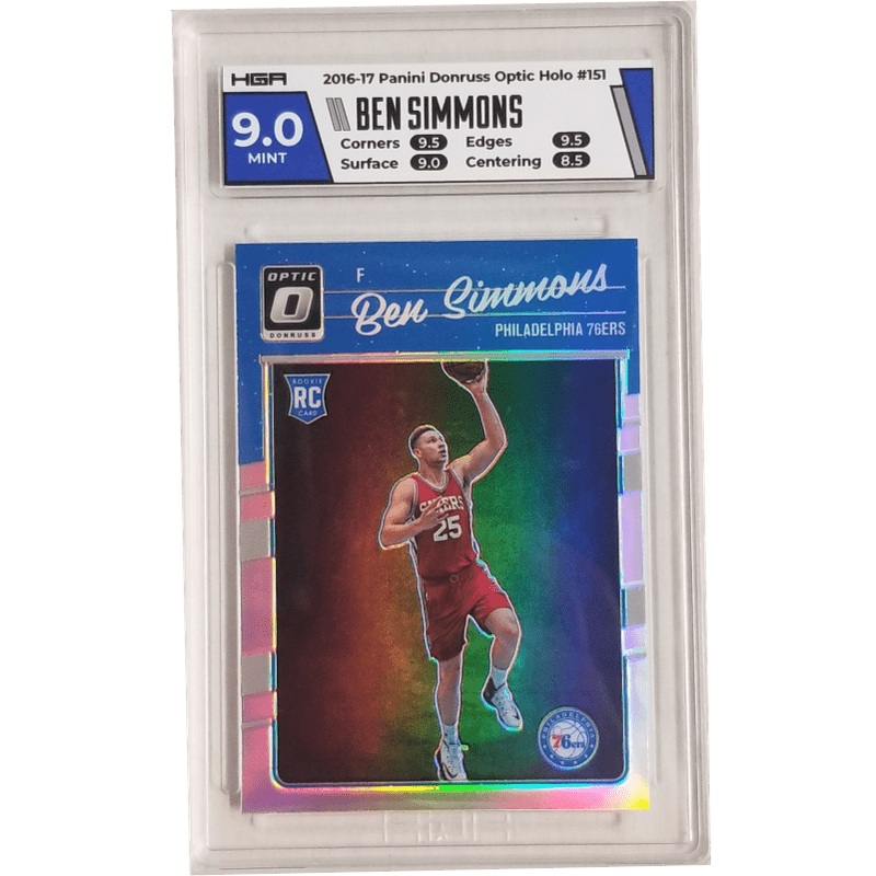 Ben Simmons: 2016-17 Panini Donruss Optic Holo #151 HGA 9.0