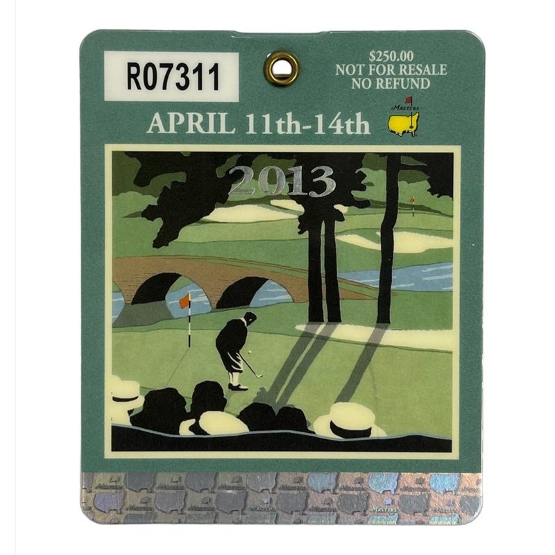 2013 Augusta Golf Pass