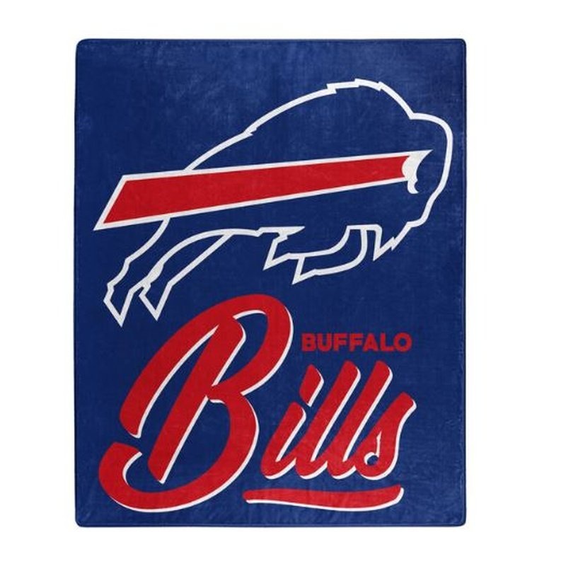 Blanket: Buffalo Bills – 50×60, Raschel Signature Design