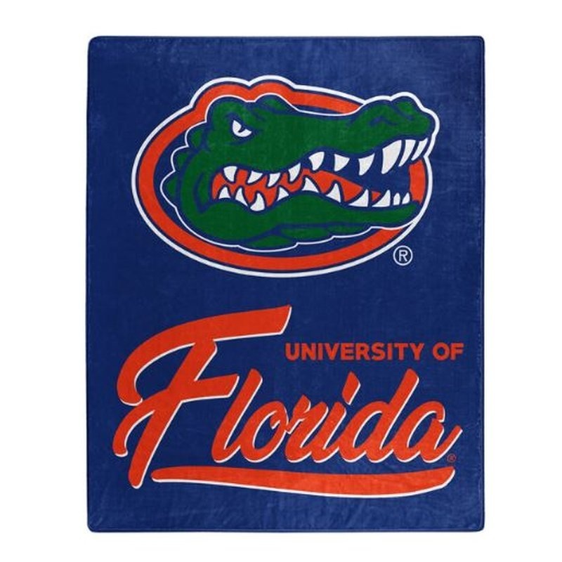 Blanket: Florida Gators – 50×60 Raschel Signature Design