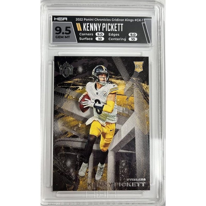 Kenny Pickett 2022 Panini Chronicles Gridiron Kings #GK-1, HGA: 9.5