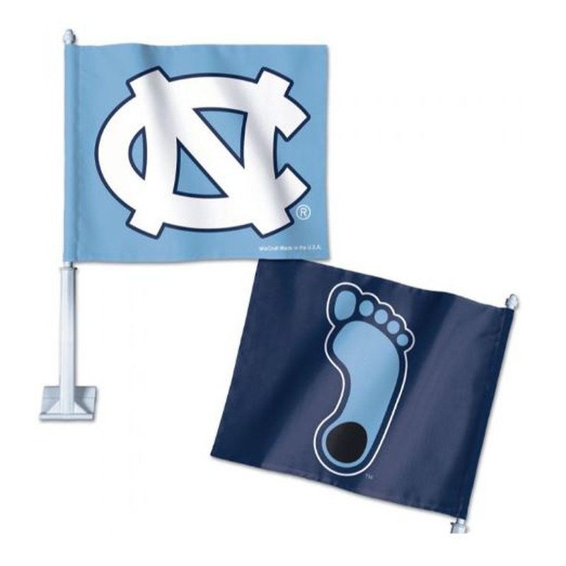 Car Flag: UNC Tarheels – 2 sided flag