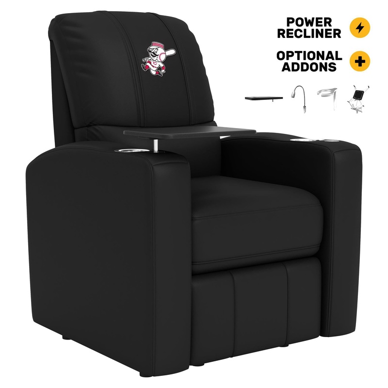 Stealth Power Plus Recliner with Cincinnati Reds Secondary Logo