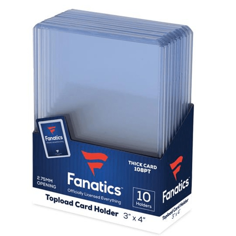 Top Loader: 108pt – 10 count – Fanatics