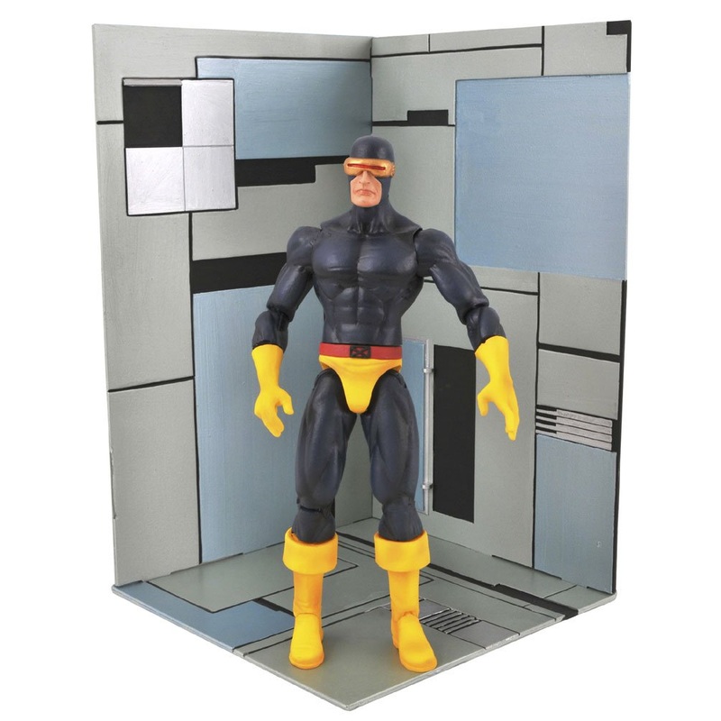 Diamond Select Toys Marvel Select: Cyclops Action Figure Multi-Colored, 8 Inches