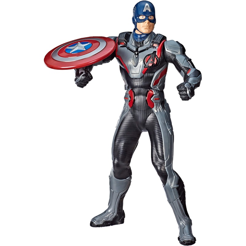 Avengers Marvel Endgame Shield Blast Captain America 13′-Scale Figure Featuring 20+ Sounds & Phrases