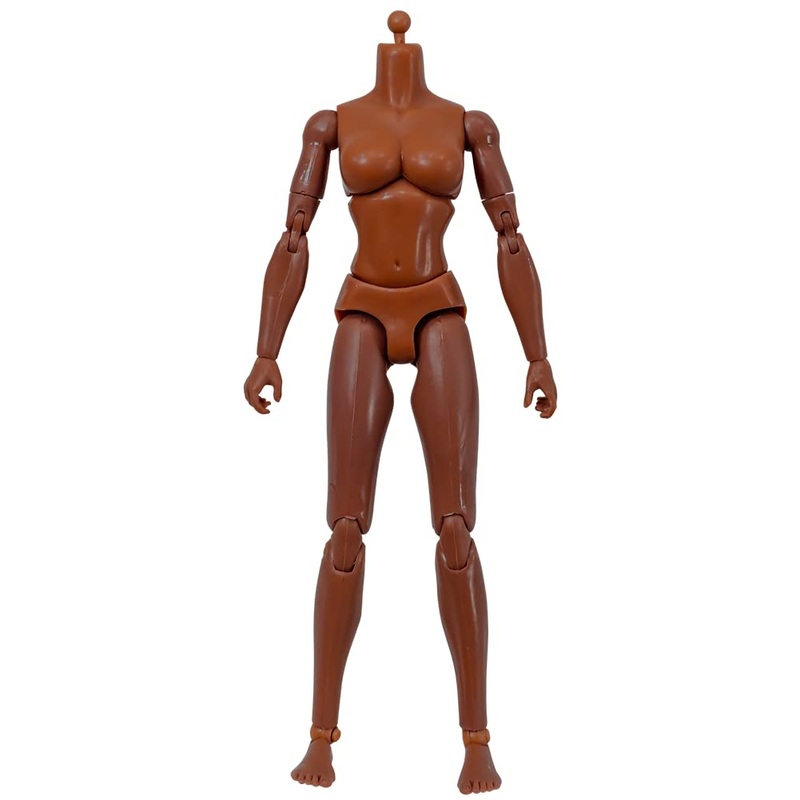 Figures Toy Company Deluxe Female 6 Inch Articulated African American Body Action Figure
