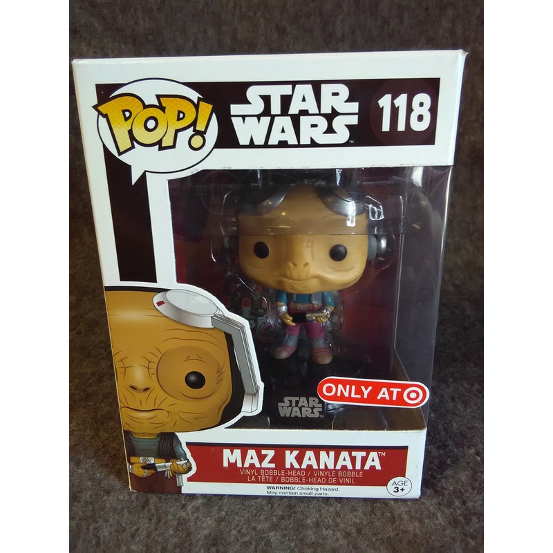 Funko – Figurine Star Wars Episode 7 – Maz Kanata No Glasses Exclu Pop 10Cm – 0849803096137