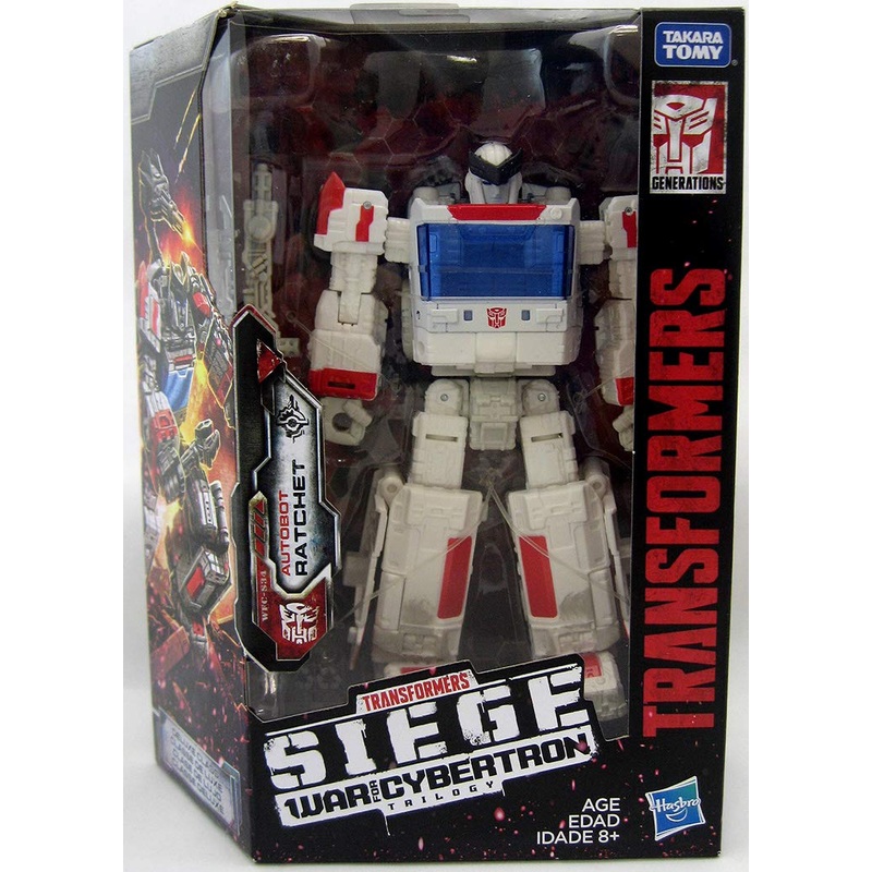 6 Inch Transformers Siege War For Cybertron Action Figure Deluxe Class – Ratchet Exclusive