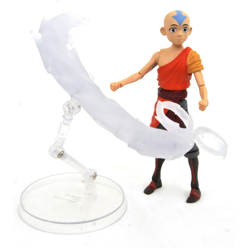 Diamond Select Toys Avatar The Last Airbender: Aang Deluxe Action Figure, Multicolor