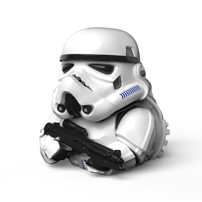 TUBBZ First Edition Original Stormtrooper Collectible Vinyl Rubber Duck Figure – Official Original Stormtrooper Merchandise – Sc
