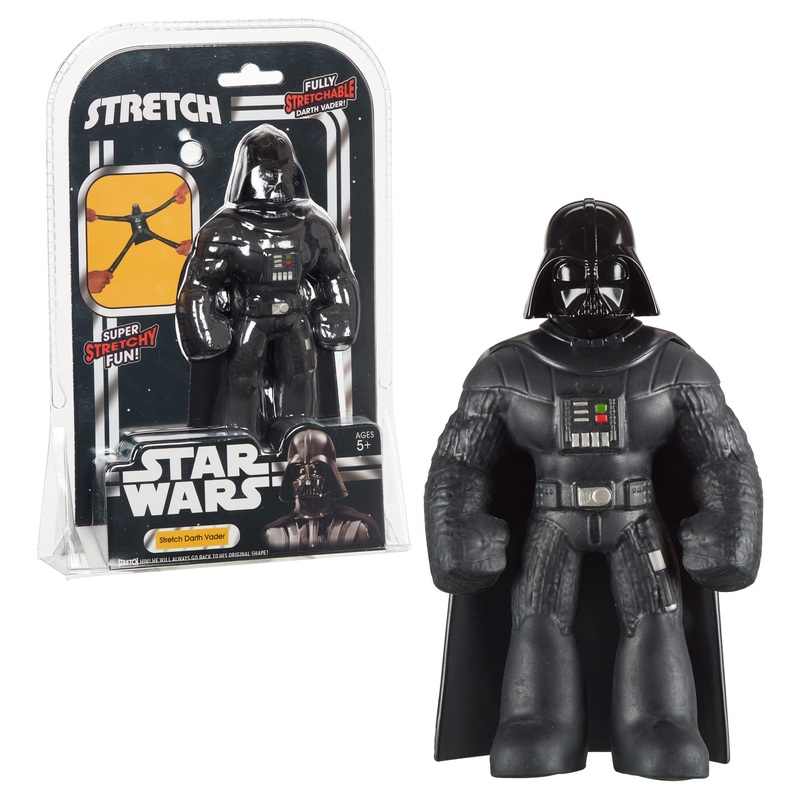 Stretch Armstrong Stretch Star Wars Darth Vader Action Figure Toy Collectible – Black Helmet Series Lord Mini 7 Stretchy Toys For Jedi Or Padawan Ages 5, 6, 7, 8 Multi-Colored