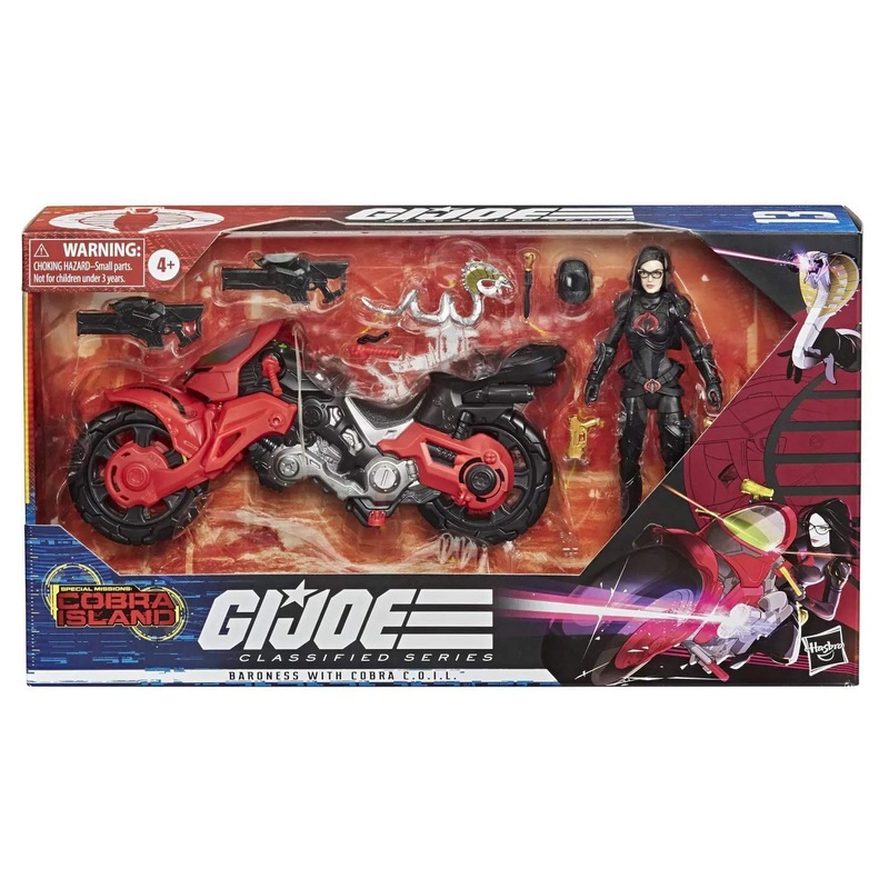 Target G.I. Joe Classified Series: Baroness With Cobra C.O.I.L., Exclusive Special Missions: Cobra Island #13