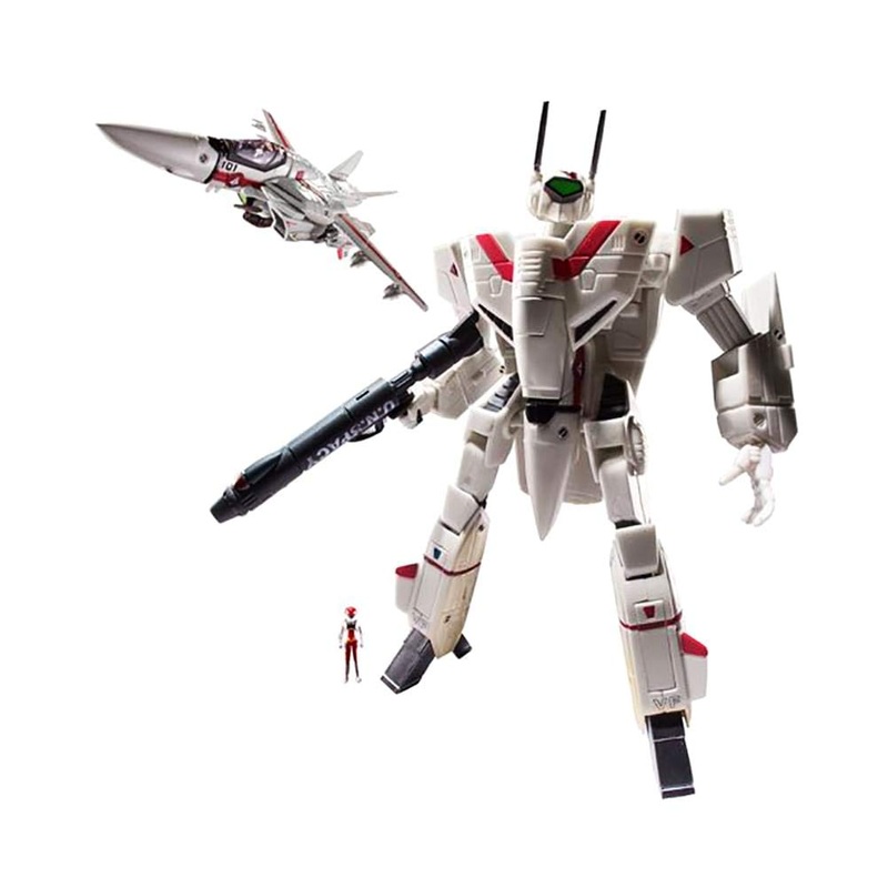 Toynami Robotech Rick Hunter’S 1: 100 Vf-1J Veritech Action Figure, Multicolor