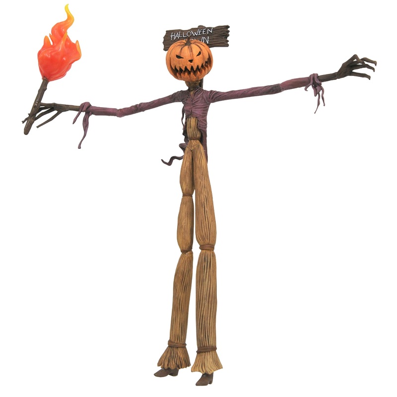 Diamond Select Toys The Nightmare Before Christmas Best Of Series: Pumpking King Jack Action Figure, Multicolor