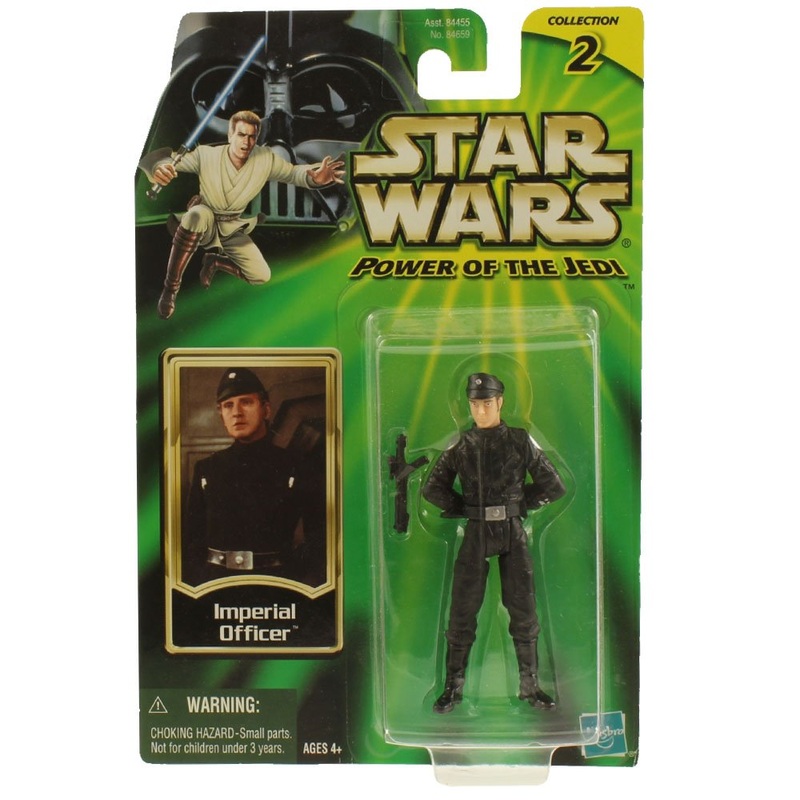 Star Wars, Power Of The Jedi, Imperial Officer Action Figure, 3.75 Inches