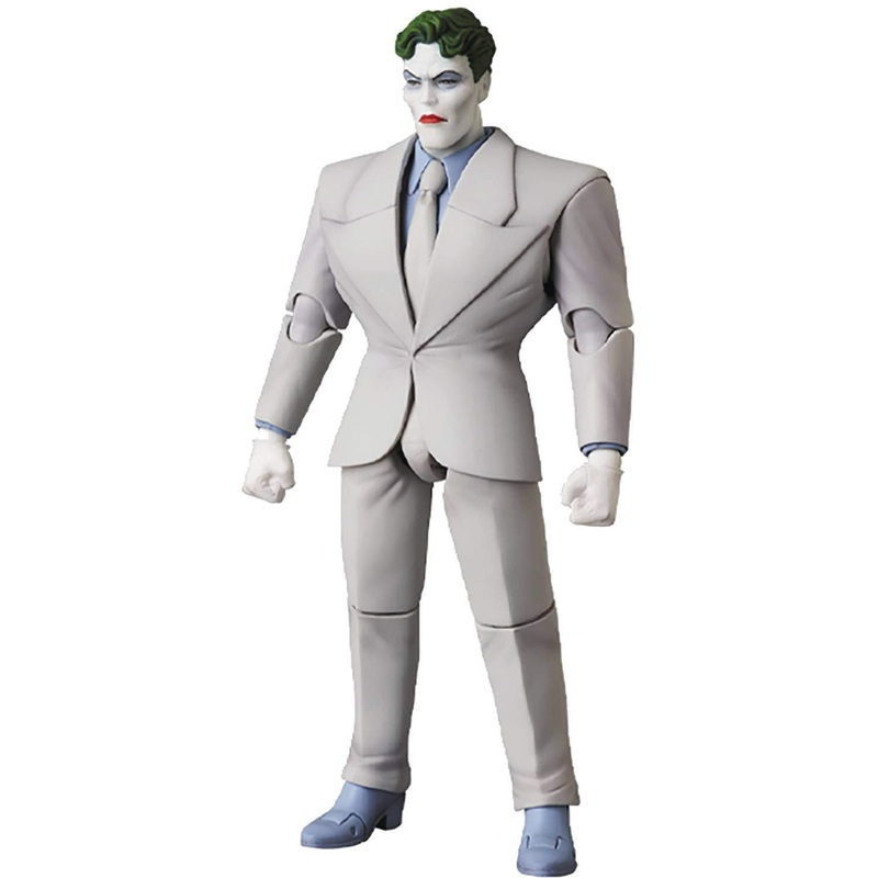 The Dark Knight Returns: The Joker Mafex Action Figure, Multicolor