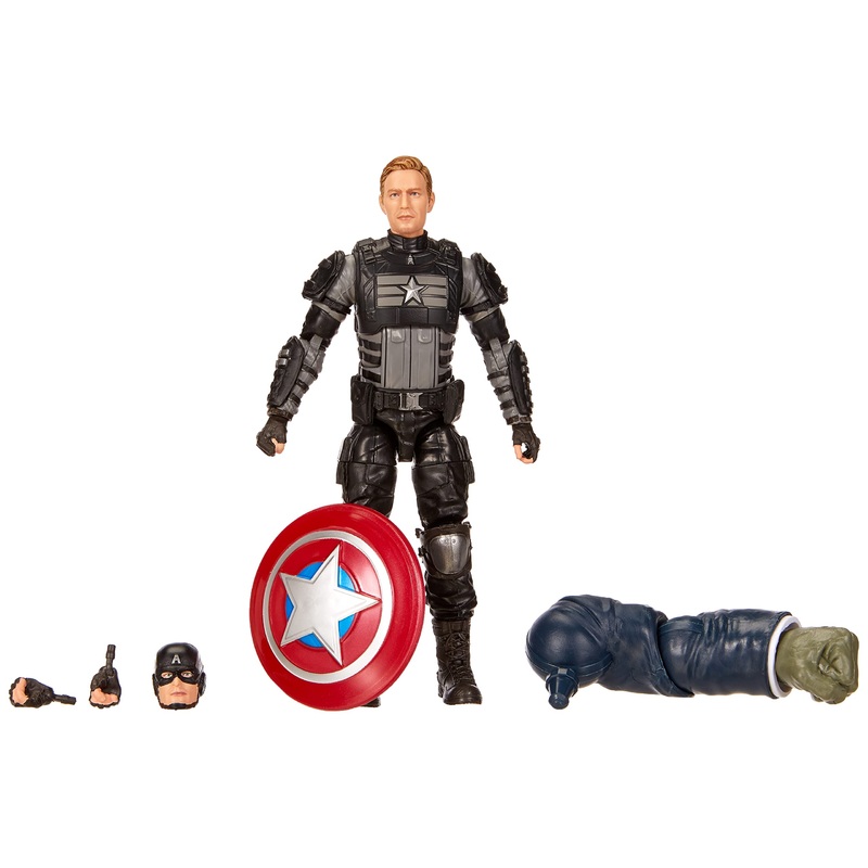 Avengers Hasbro Marvel Legends Series Gamerverse 6-Inch Collectible Stealth Captain America Action Figure Toy, Ages 4 And Up
